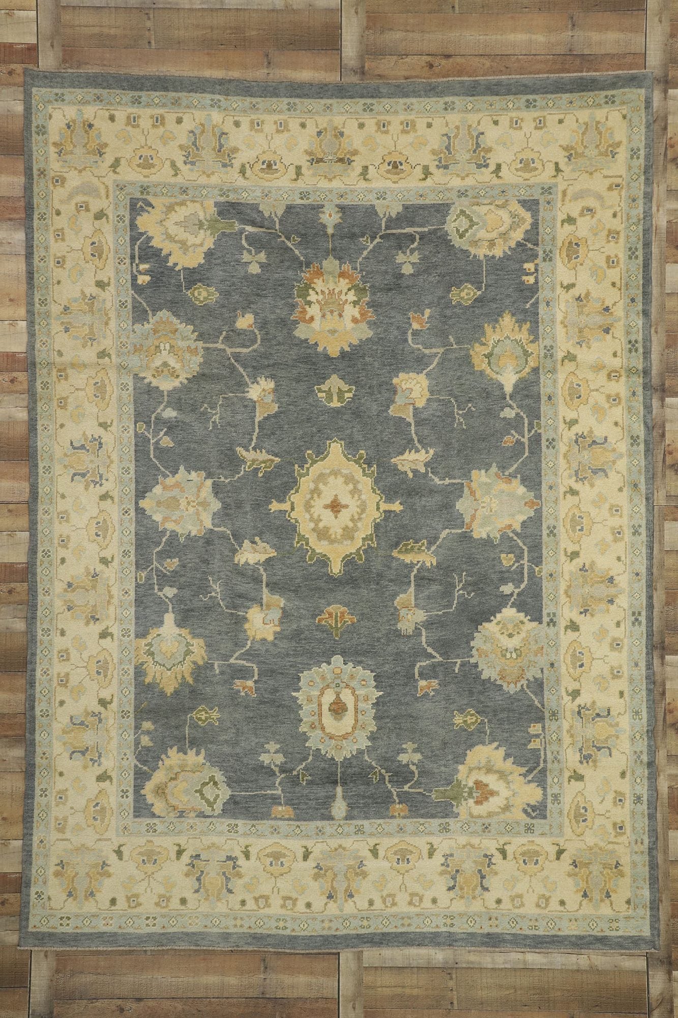 9 x 11 Turkish Oushak Rug 50730