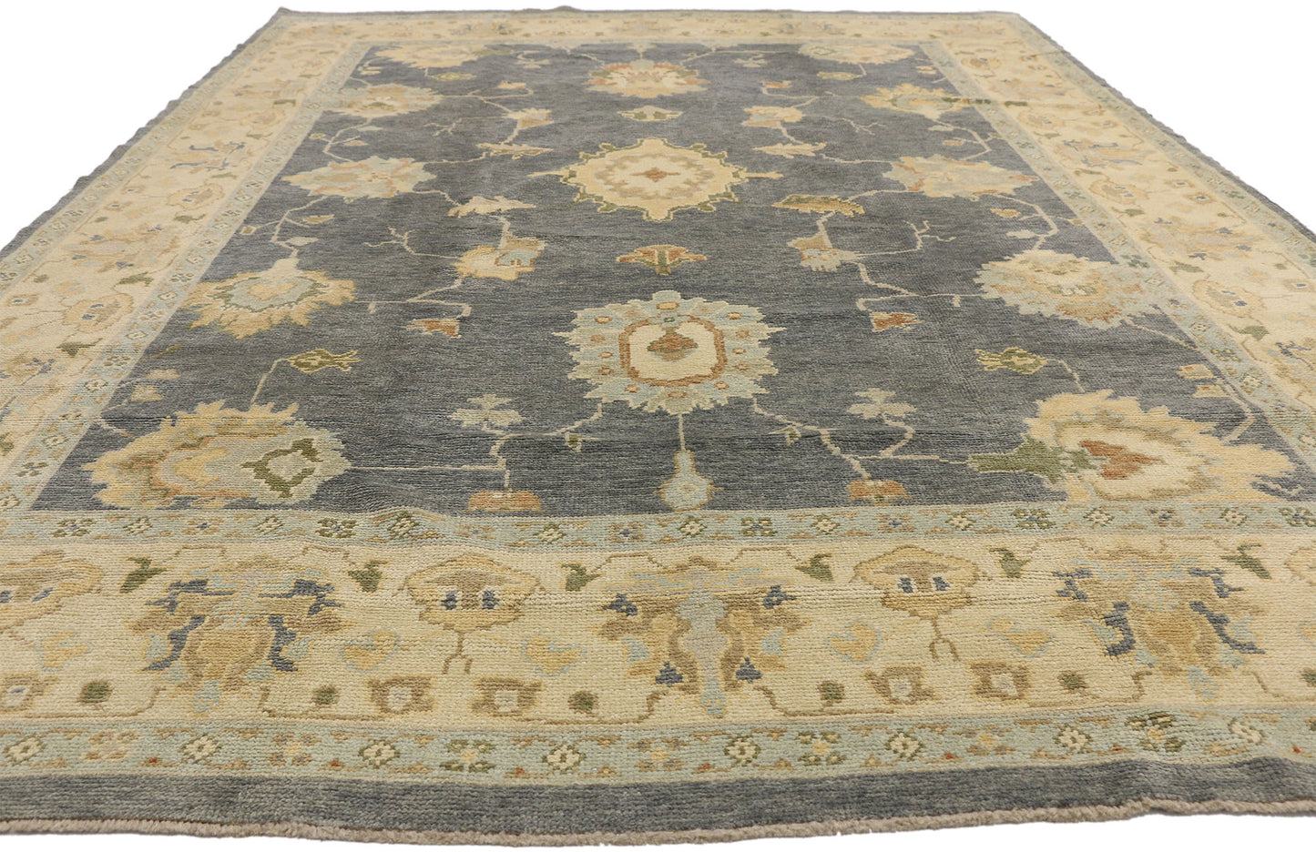 9 x 11 Turkish Oushak Rug 50730