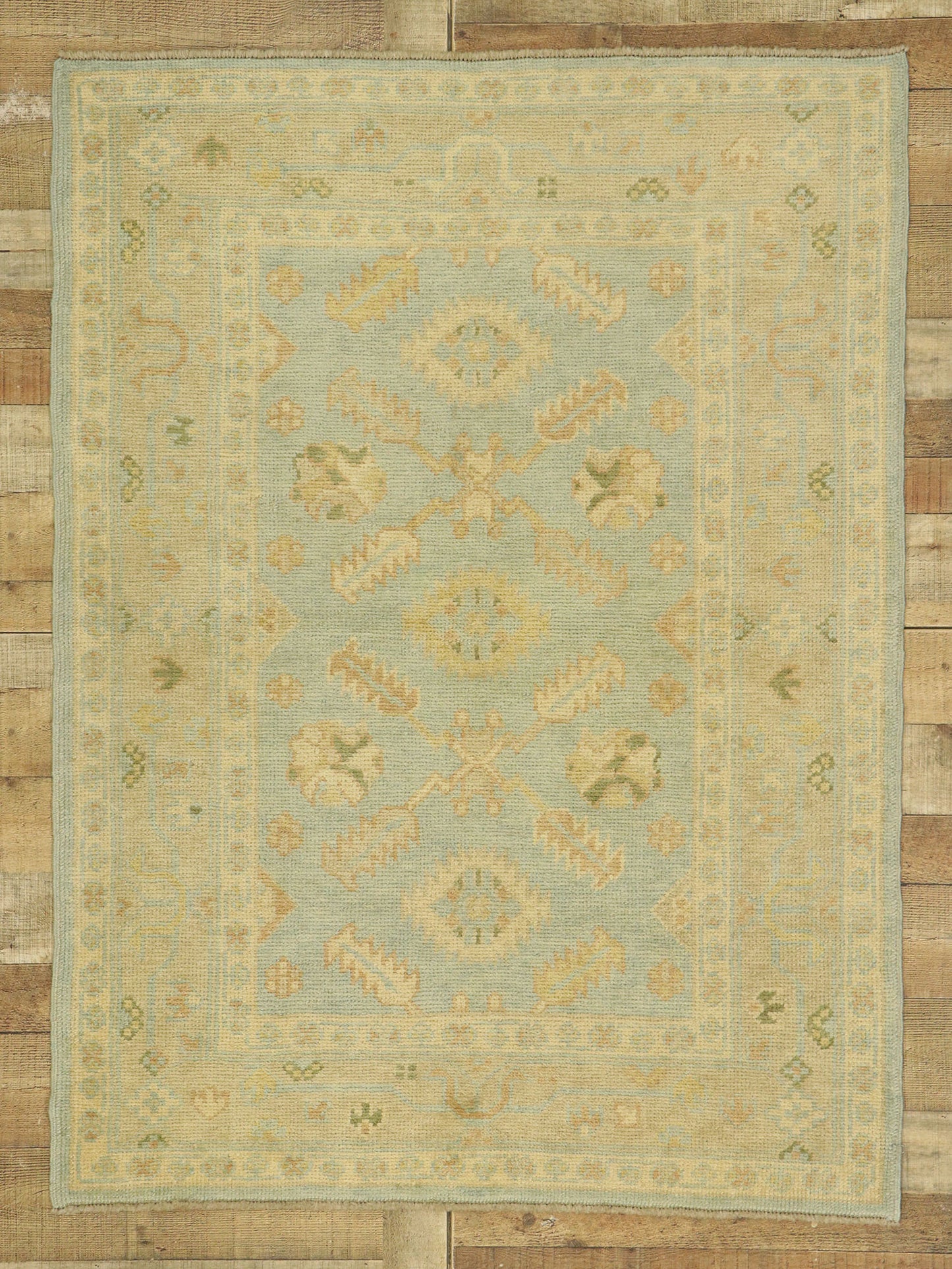 4 x 5 Turkish Oushak Rug 50733
