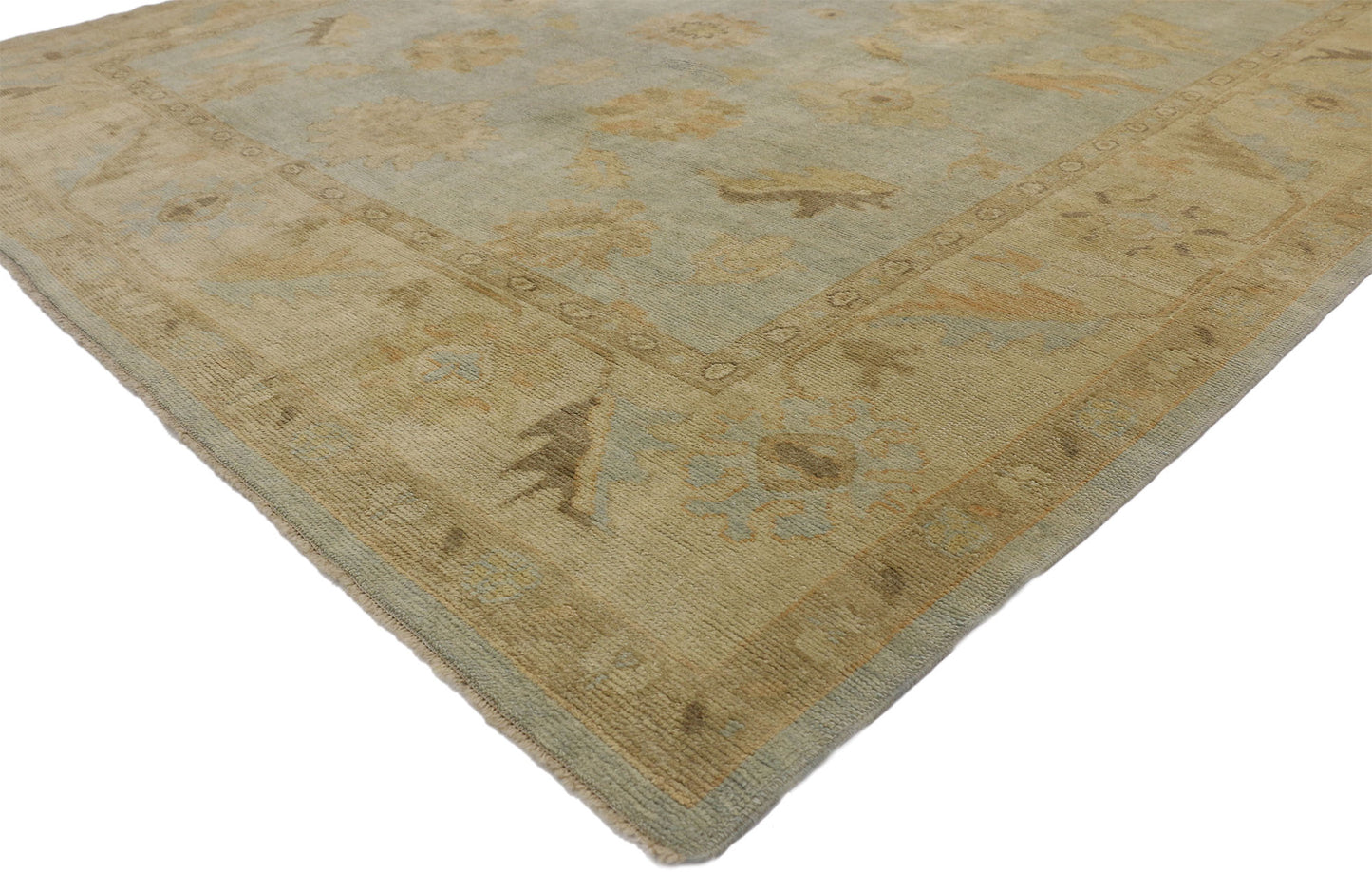 9 x 12 Modern Turkish Oushak Rug 50741