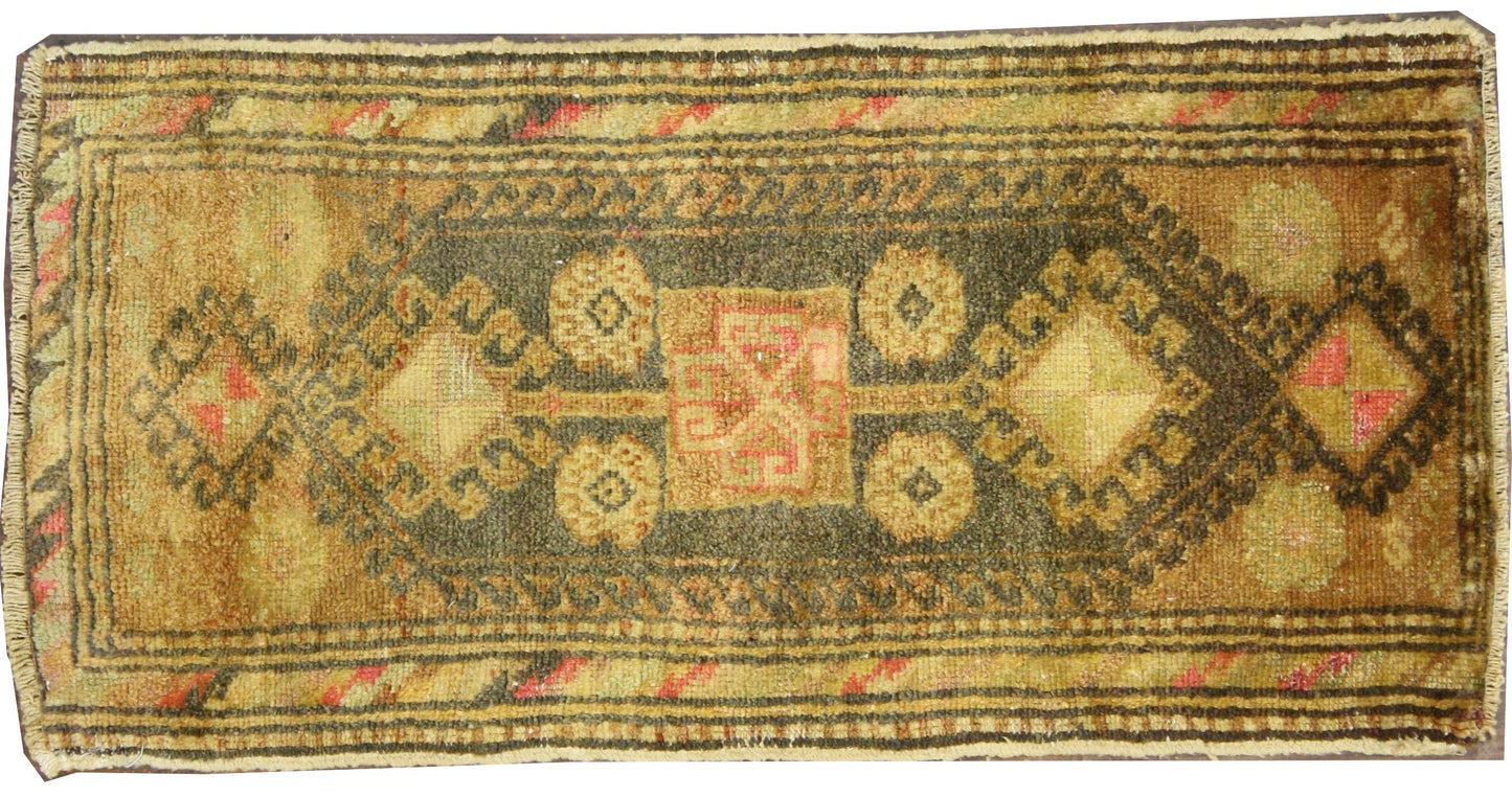 2 x 3 Vintage Yazdak Rug 50785