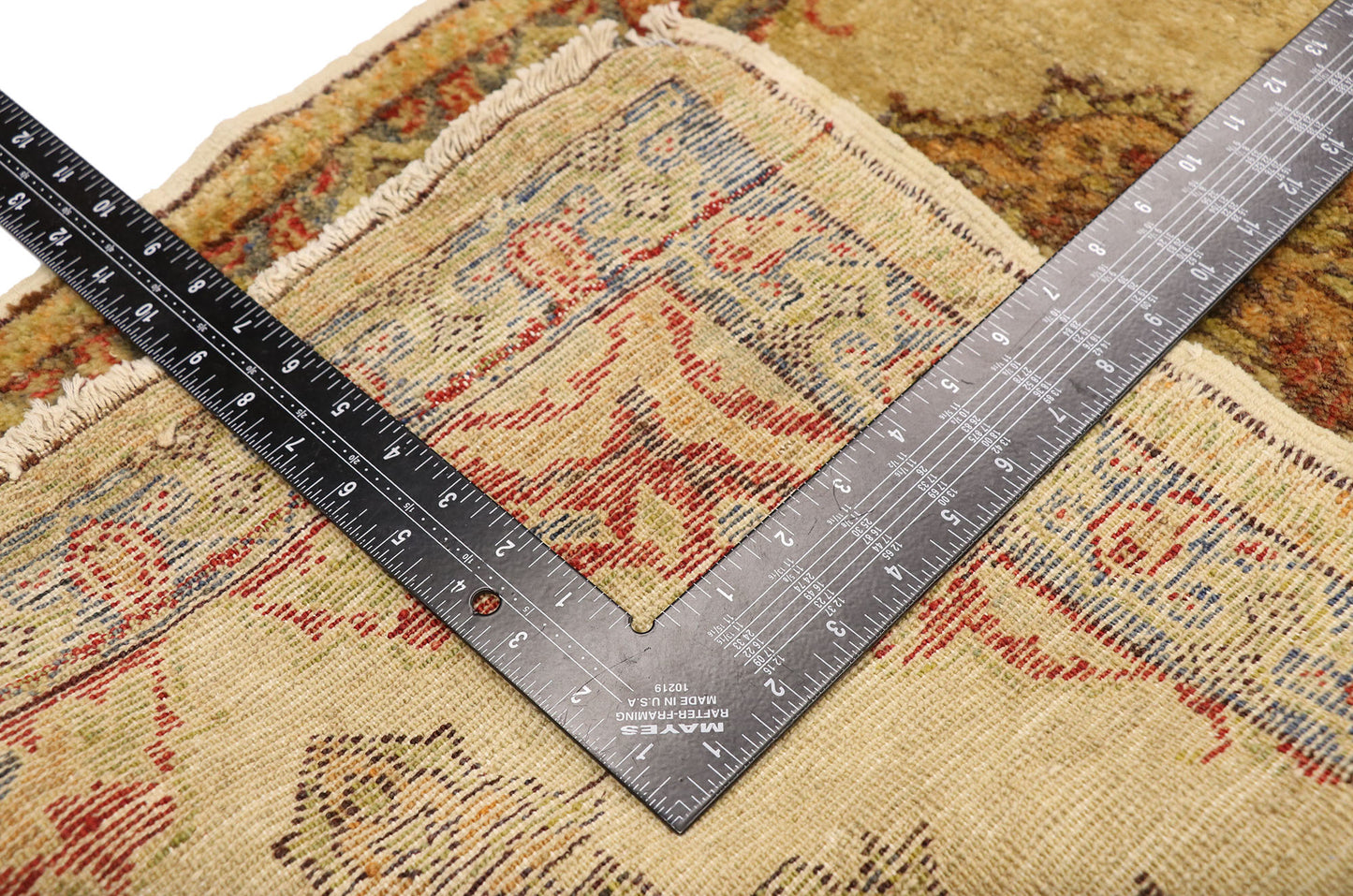 2 x 3 Vintage Turkish Yastik Rug 50795
