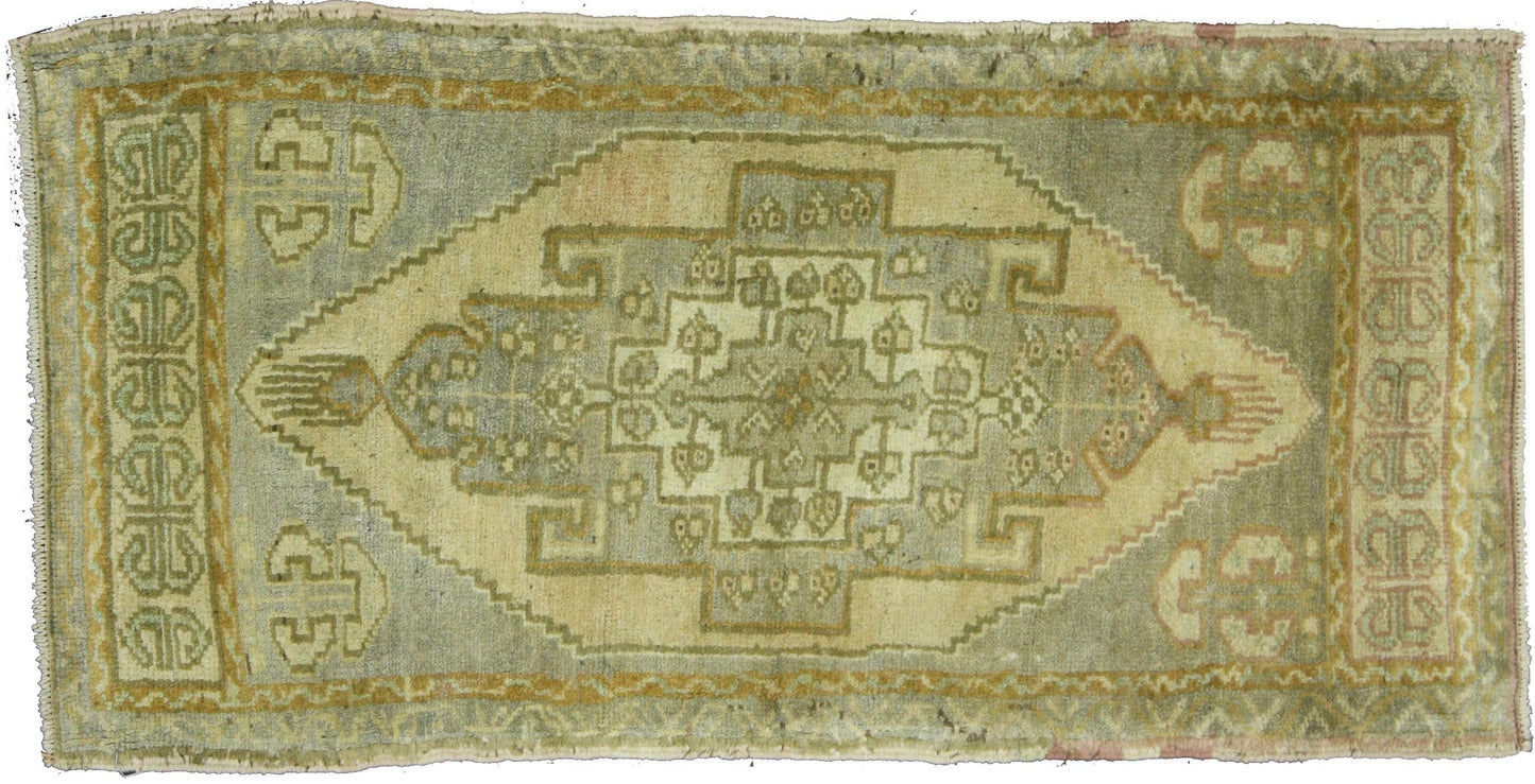 2 x 4 Vintage Oushak Rug 50799