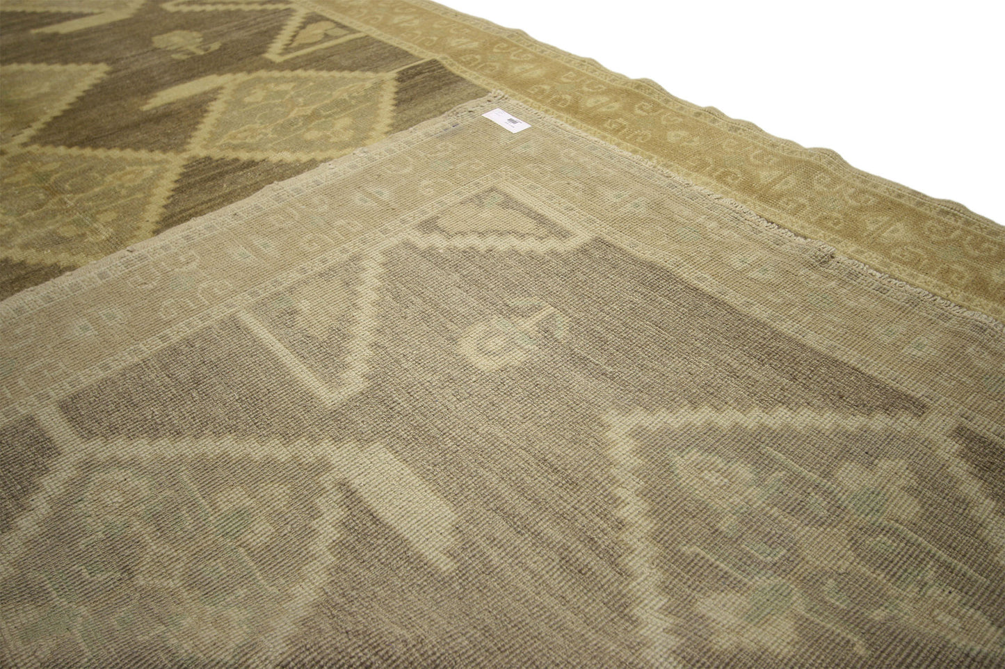 5 x 10 Vintage Turkish Oushak Rug 50845