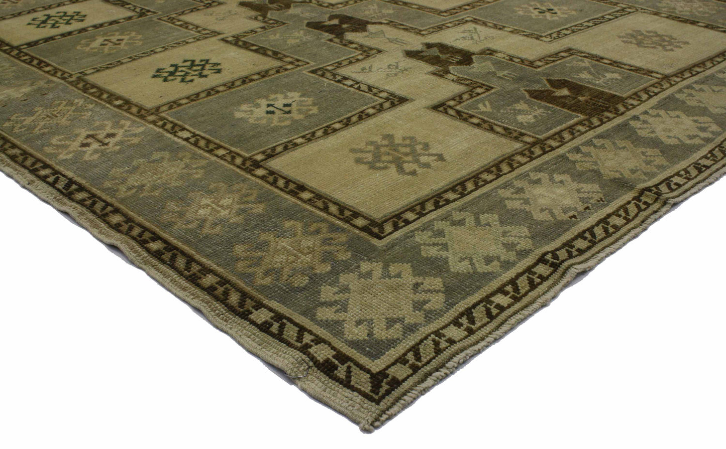 5 x 10 Vintage Oushak Rug 50849