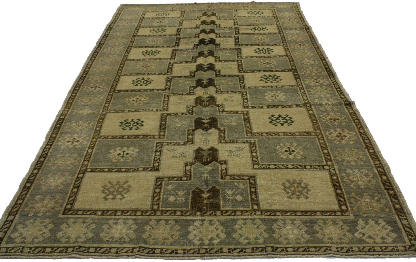 5 x 10 Vintage Oushak Rug 50849