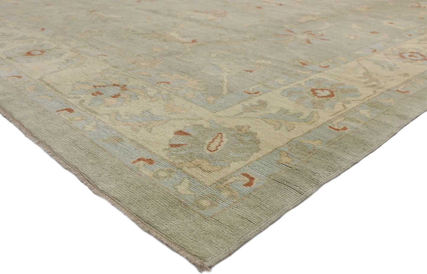 10 x 15 Neutral Turkish Oushak Rug 50864