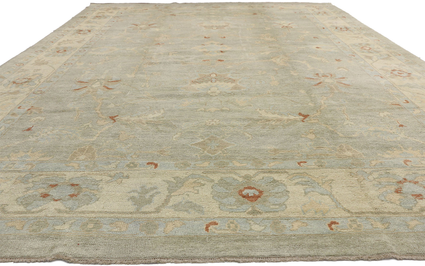 10 x 15 Neutral Turkish Oushak Rug 50864