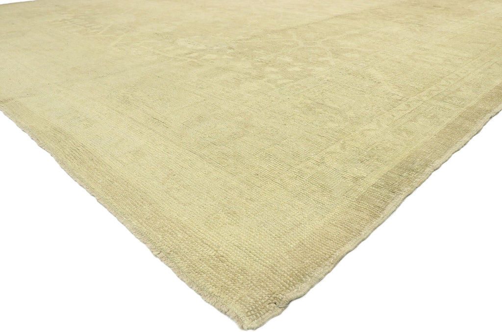 13 x 16 Neutral Turkish Oushak Rug 50867