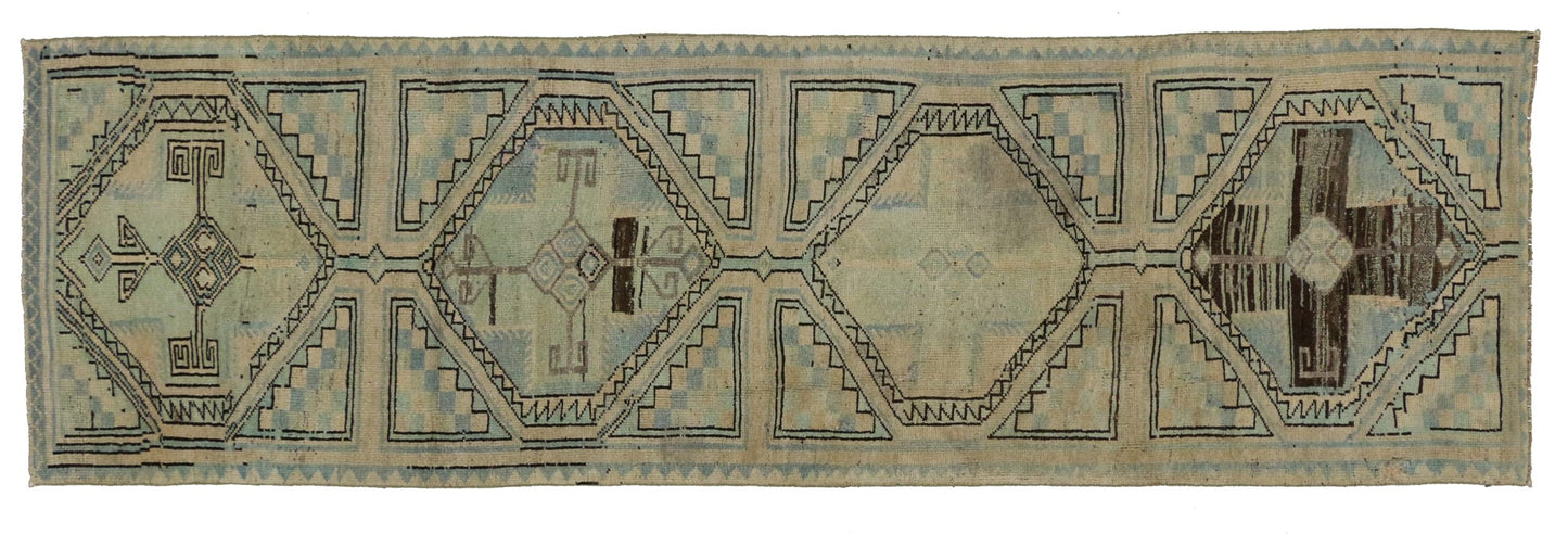 3 x 10 Vintage Oushak Rug 50917