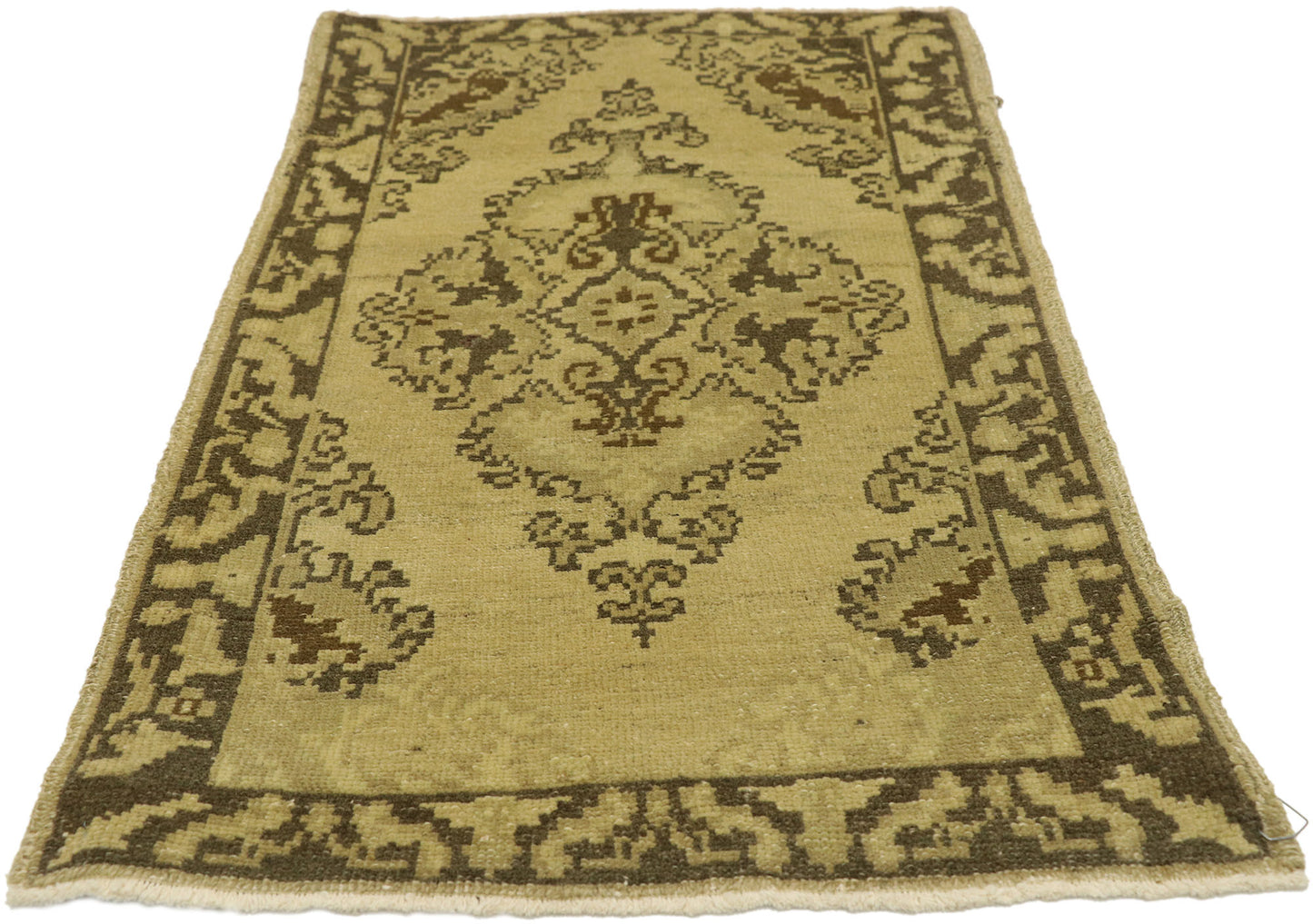 2 x 3 Vintage Turkish Yastik Rug 50938