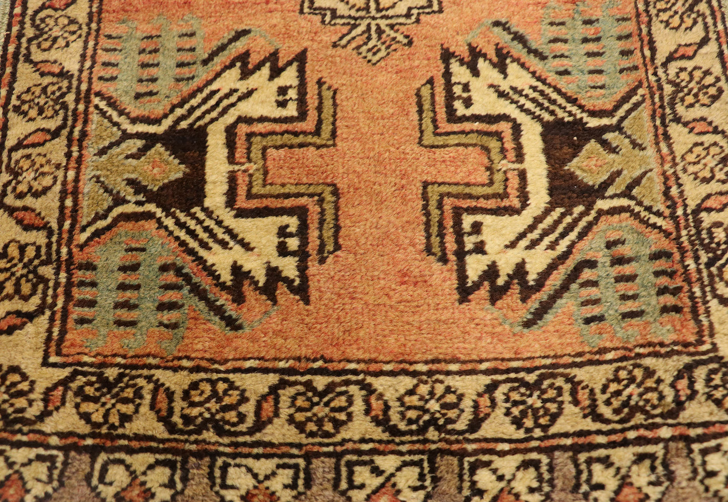 2 x 3 Vintage Turkish Yastik Rug 50940