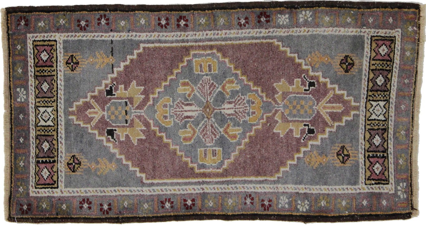 2 x 3 Vintage Oushak Rug 50944
