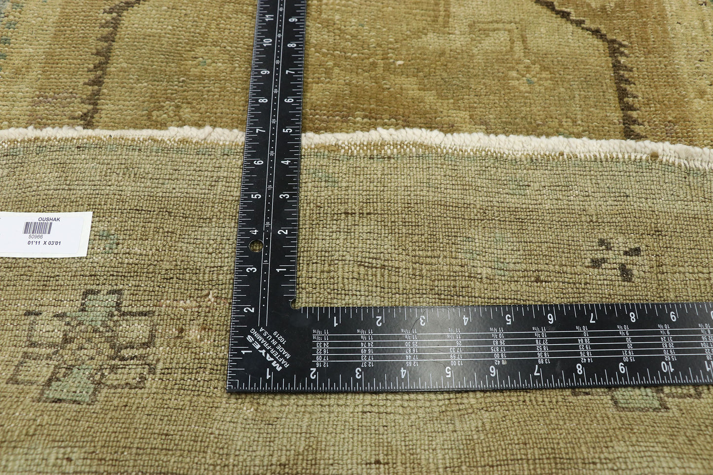 2 x 3 Vintage Oushak Rug 50966