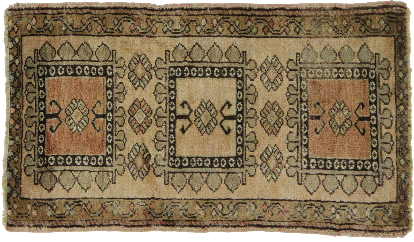 2 x 3 Vintage Oushak Rug 50968