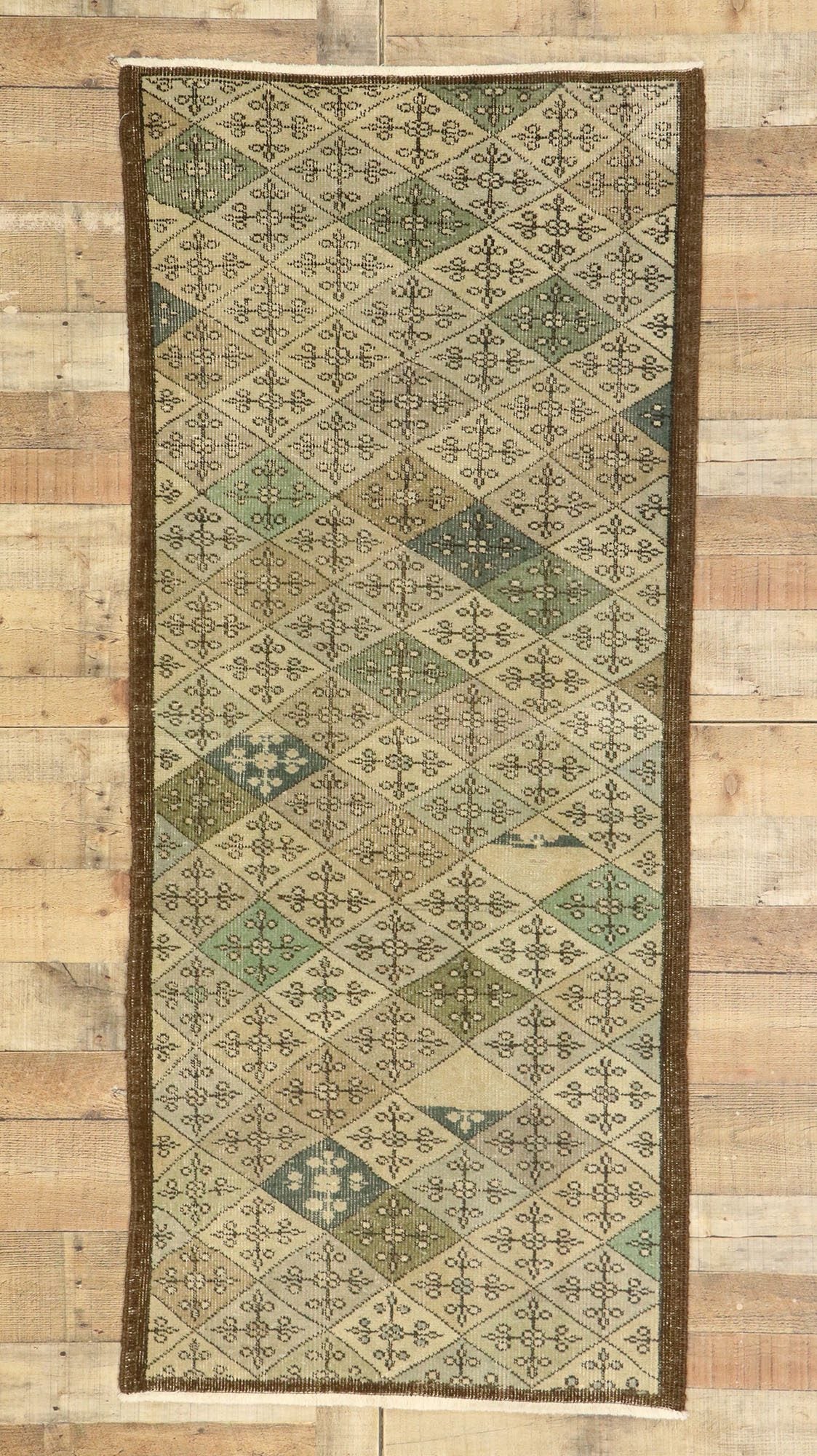 3 x 6 Vintage Turkish Sivas Rug 51011