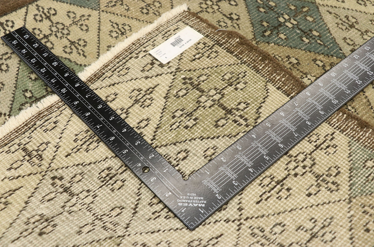 3 x 6 Vintage Turkish Sivas Rug 51011