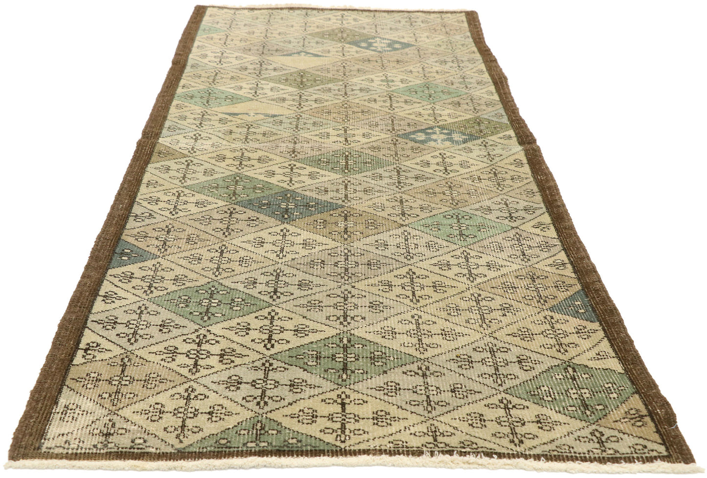 3 x 6 Vintage Turkish Sivas Rug 51011