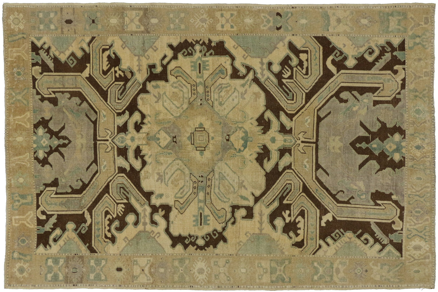 6 x 9 Vintage Oushak Rug 51032