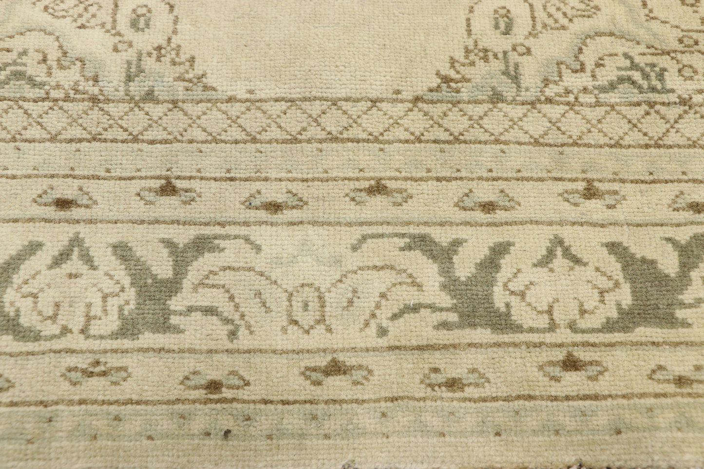 3 x 13 Vintage Turkish Oushak Rug 51041