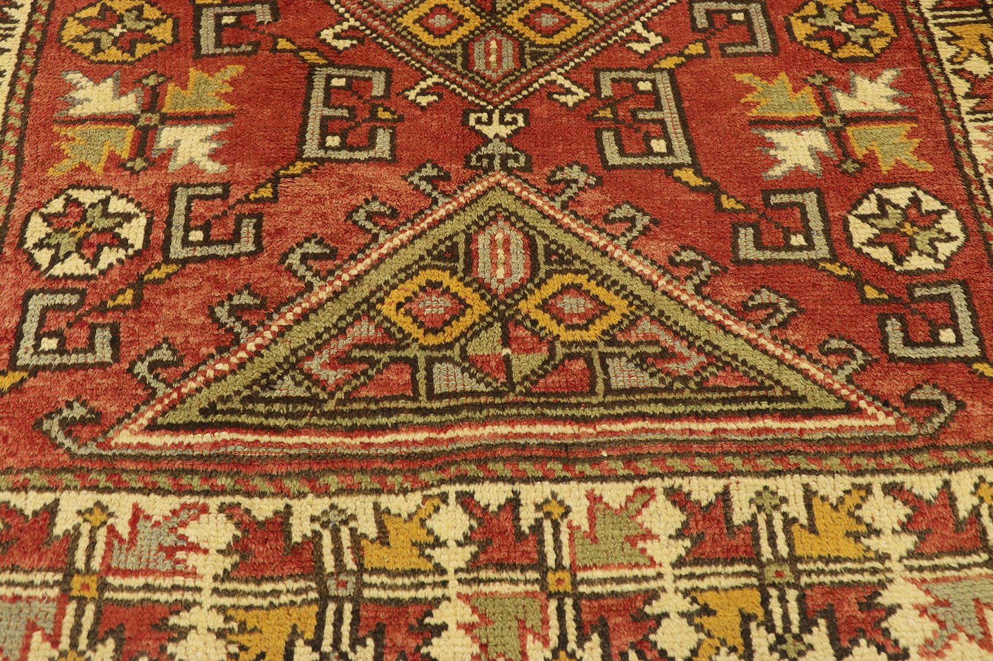 5 x 6 Vintage Turkish Oushak Rug 51080