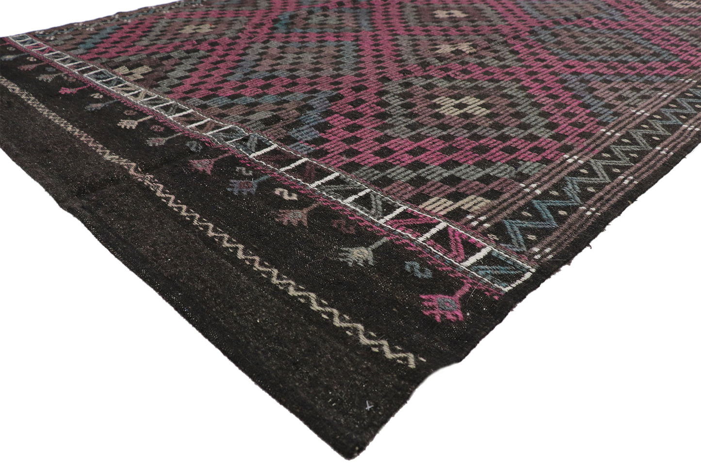 6 x 9 Vintage Turkish Kilim Rug 51095
