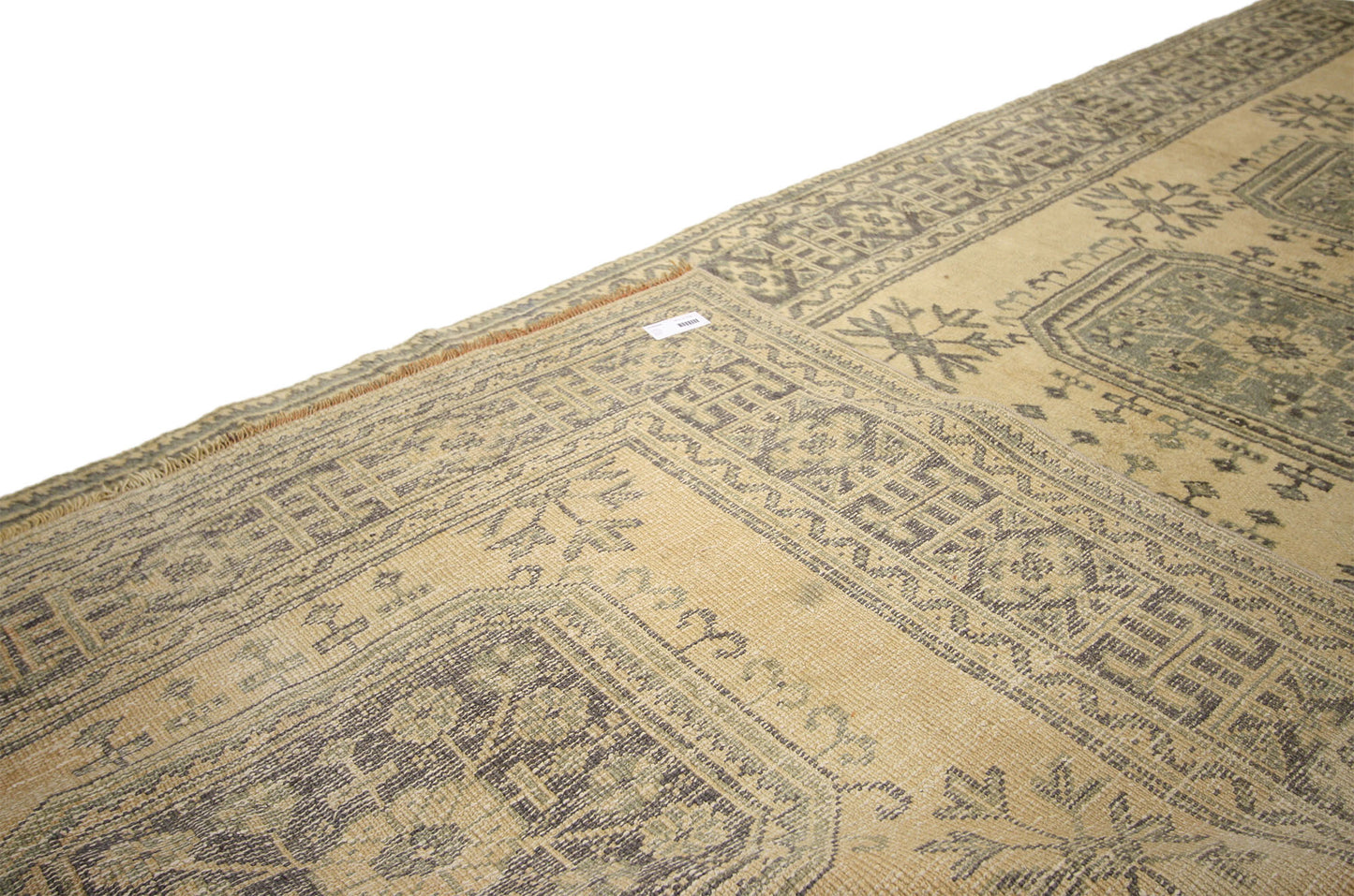 5 x 11 Vintage Turkish Oushak Rug 51117