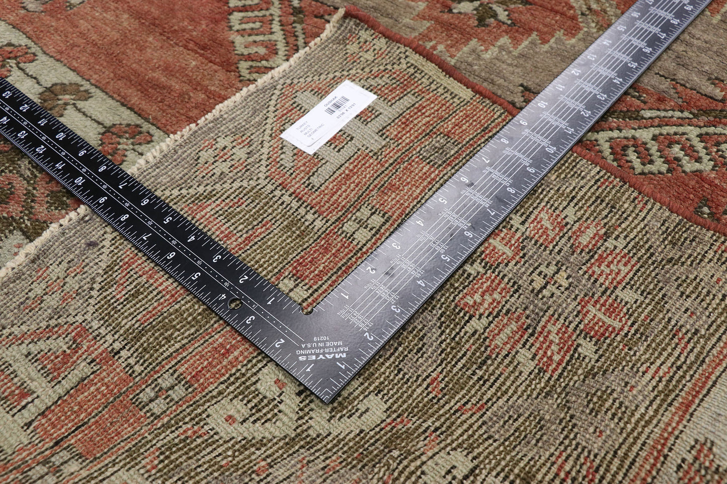 3 x 13 Vintage Oushak Rug 51141