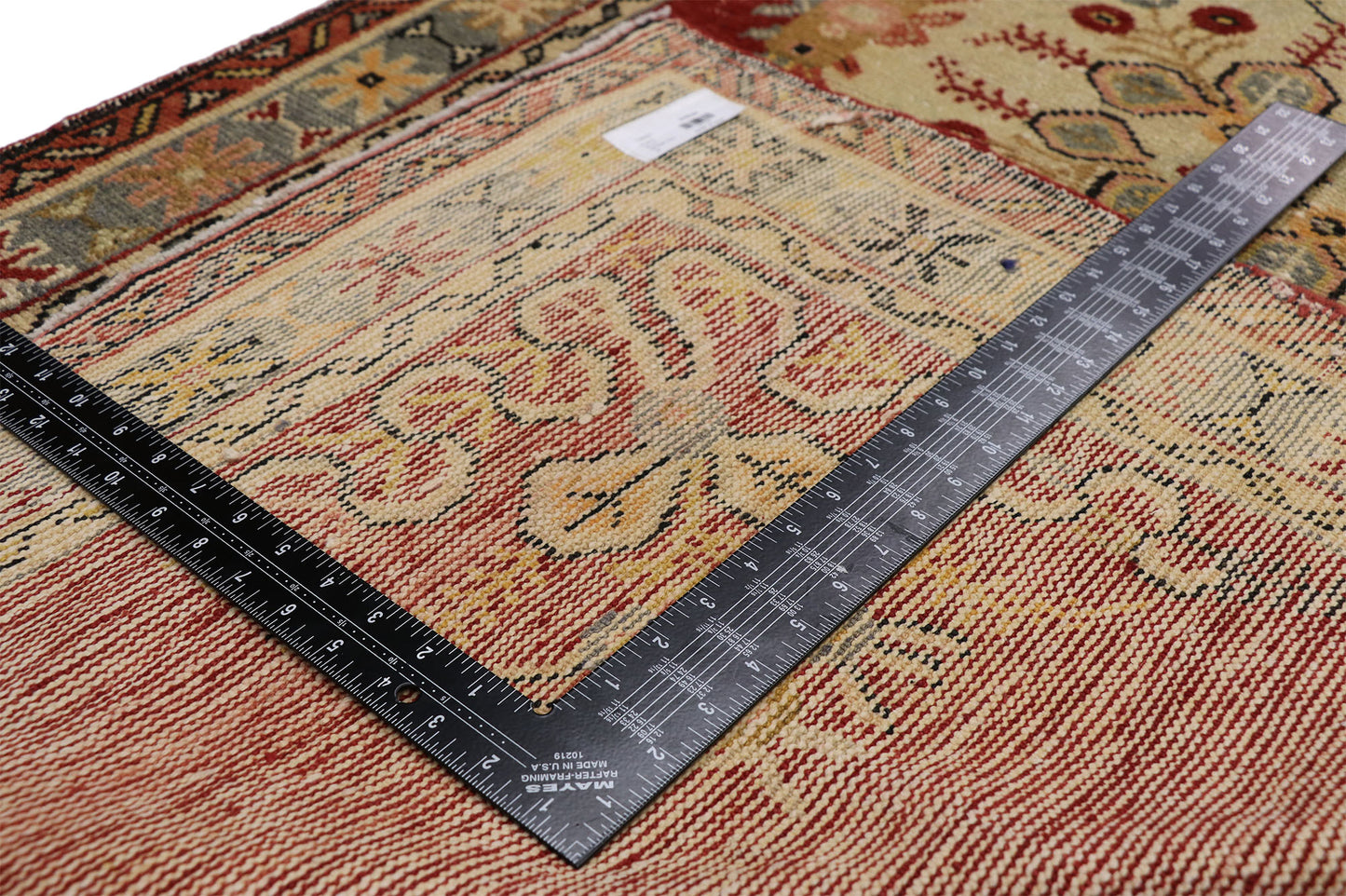 3 x 13 Vintage Turkish Oushak Runner 51175