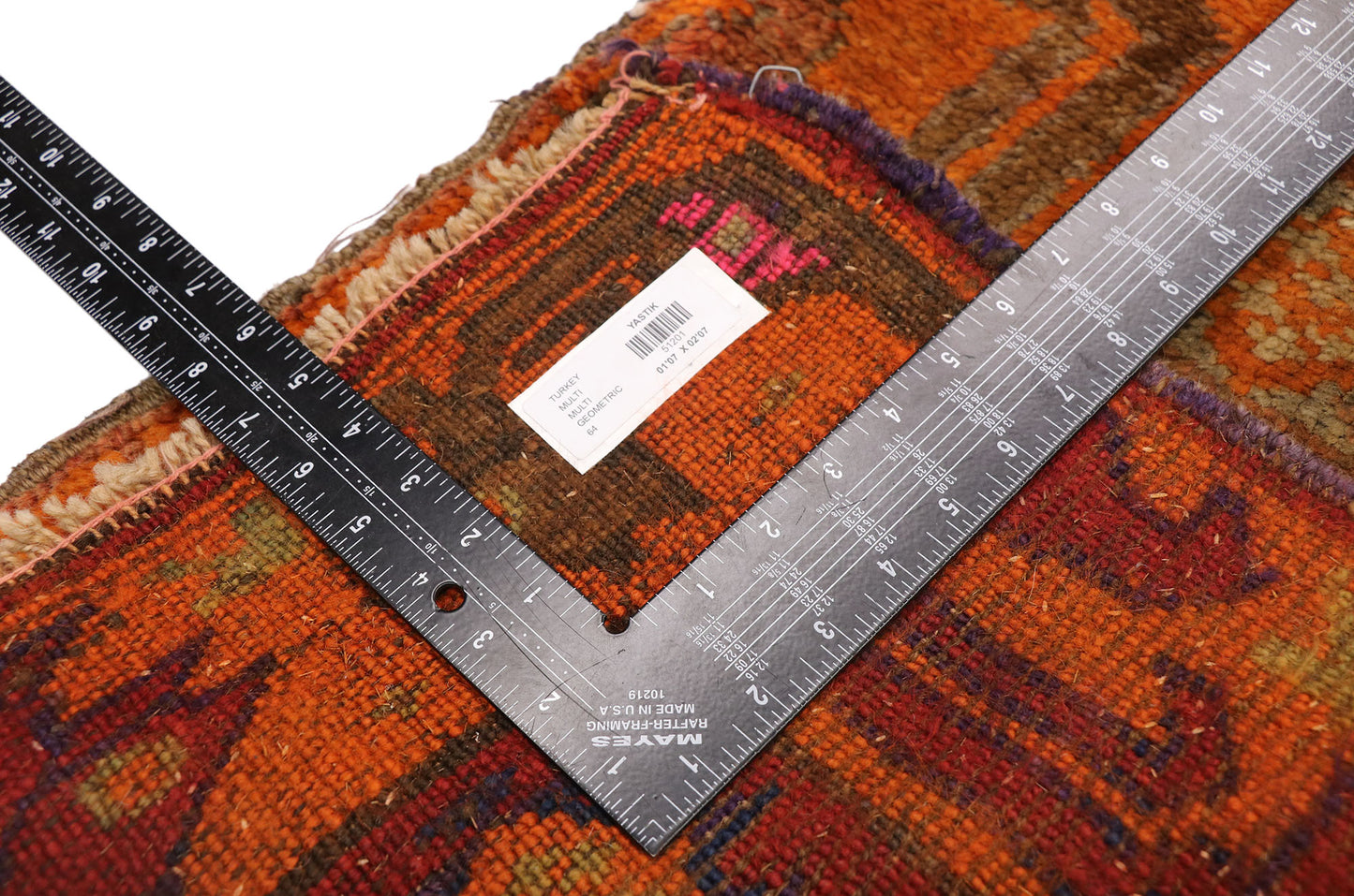 2 x3 Vintage Yastik Rug 51201