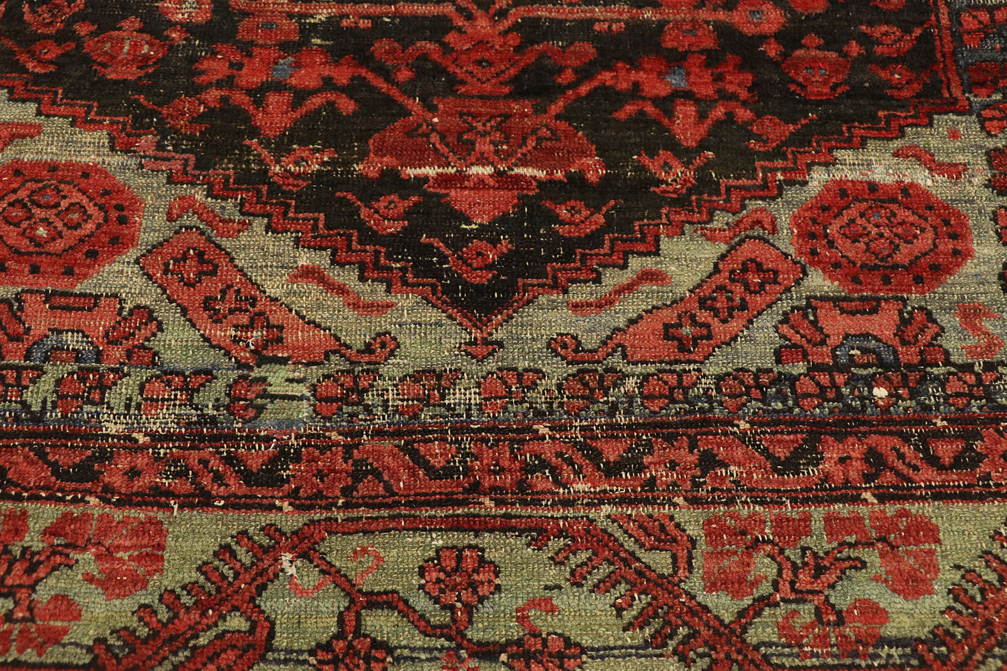 5 x 6 Vintage Turkish Oushak Rug 51214