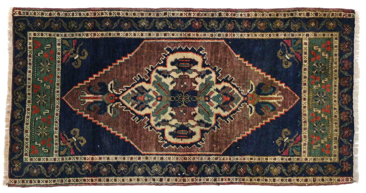 2 x 3 Vintage Yastik Rug 51221