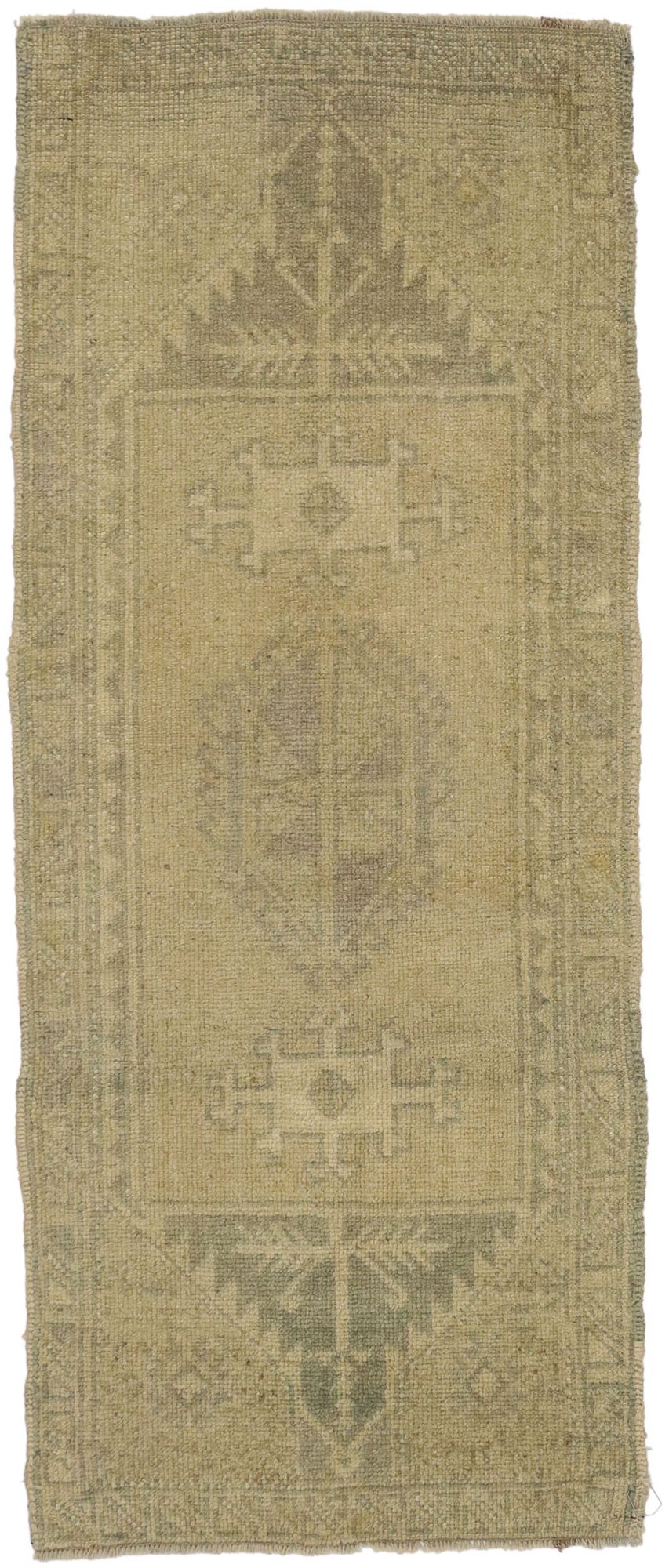2 x 4 Vintage Turkish Yastik Rug 51242