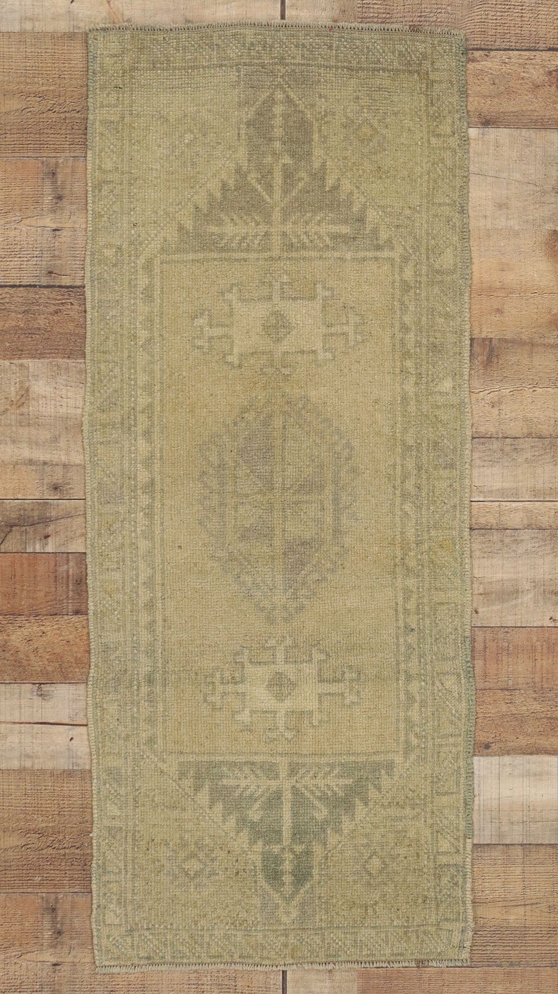 2 x 4 Vintage Turkish Yastik Rug 51242