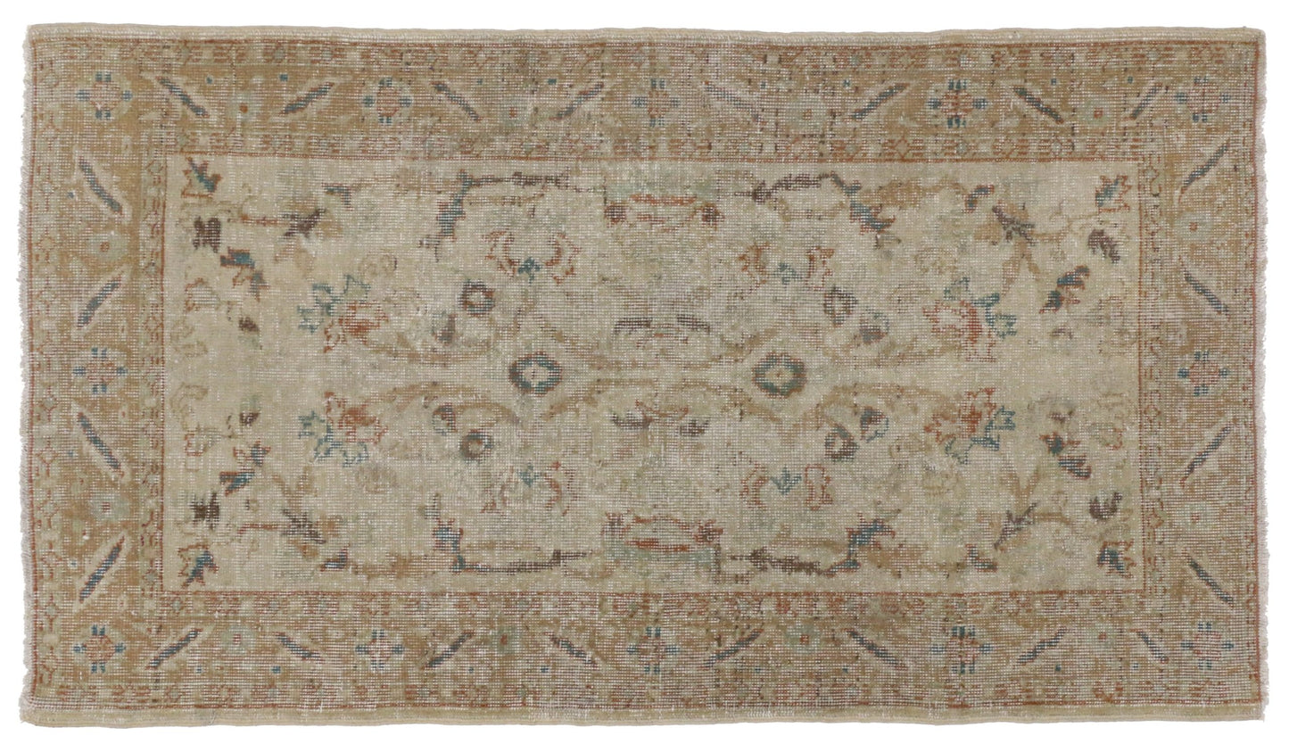 3 x 5 Vintage Turkish Sivas Rug 51265