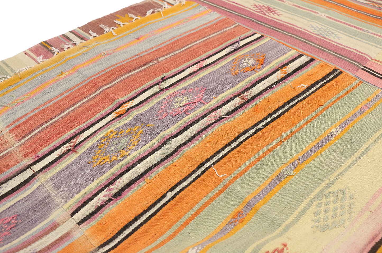 5 x 9 Vintage Turkish Kilim Rug 51271