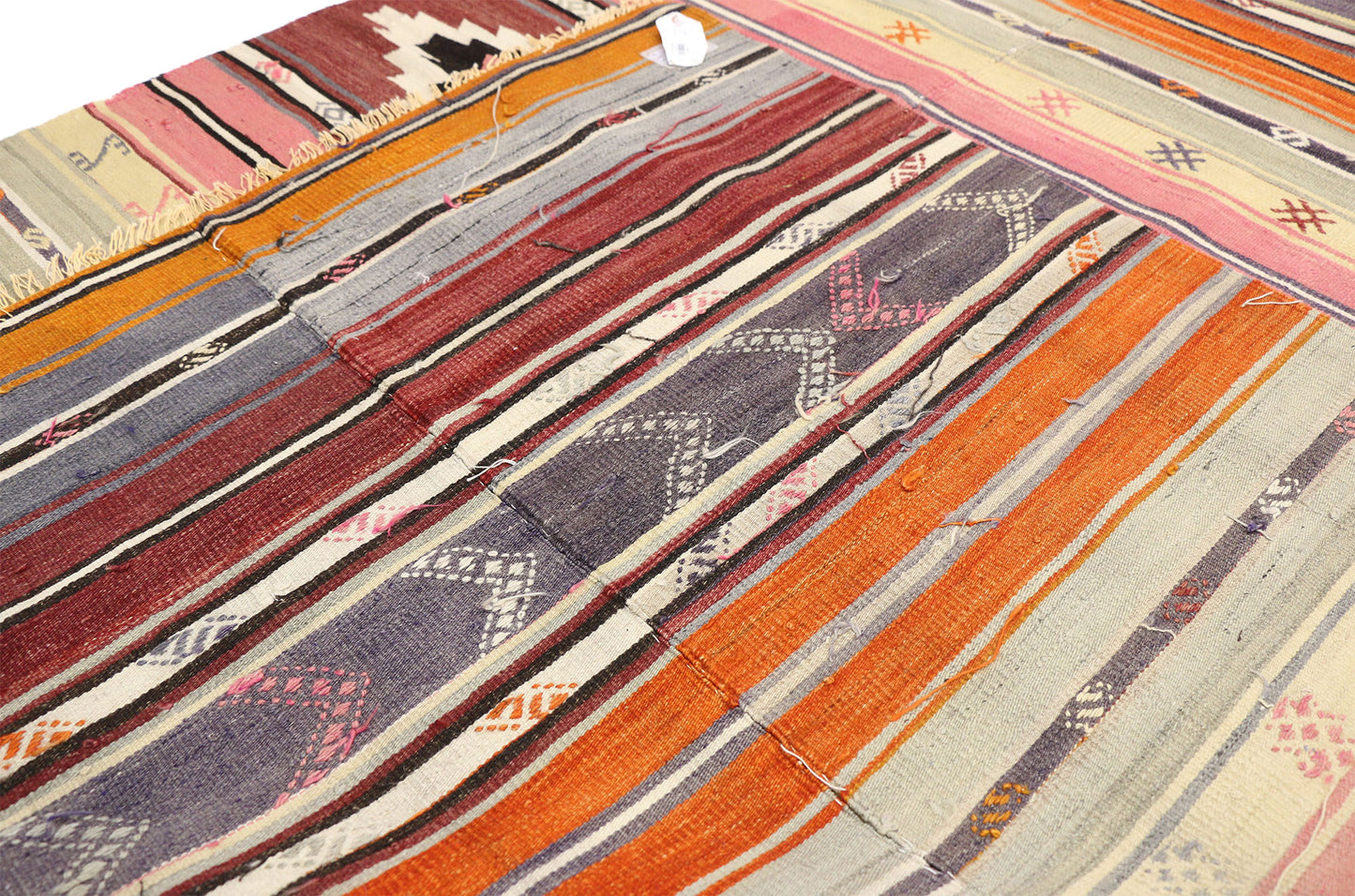 6 x 9 Vintage Turkish Kilim Rug 51274