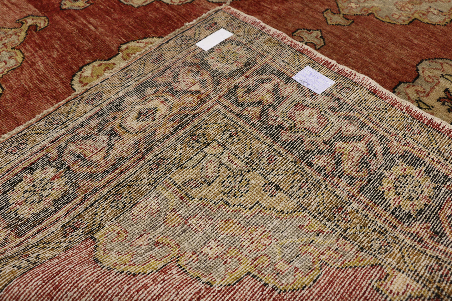 8 x 14 Vintage Turkish Oushak Rug 51294