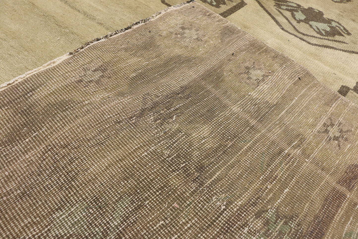 10 x 13 Vintage Turkish Oushak Rug 51372
