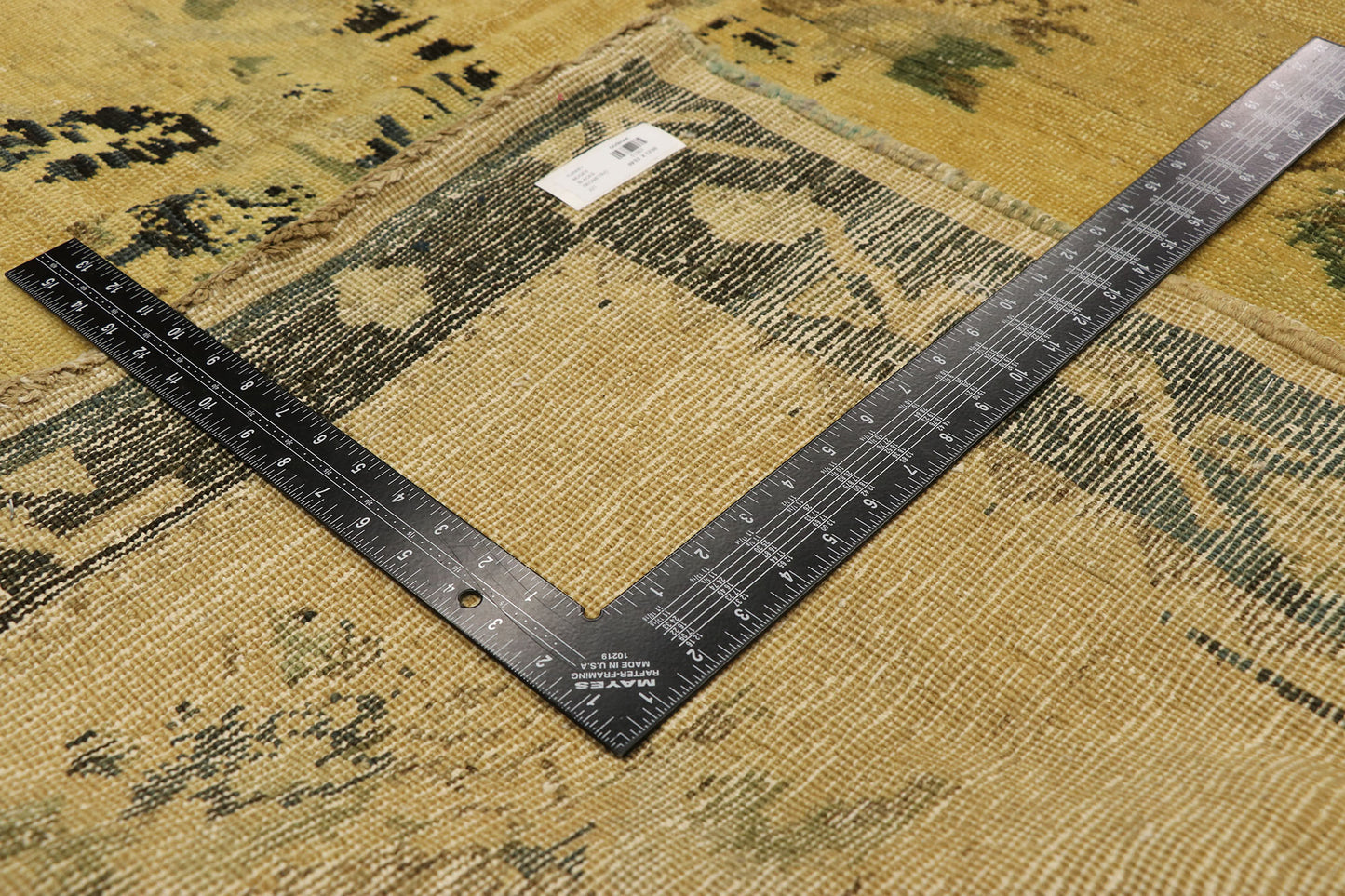 9 x 13 Vintage Turkish Oushak Rug 51387