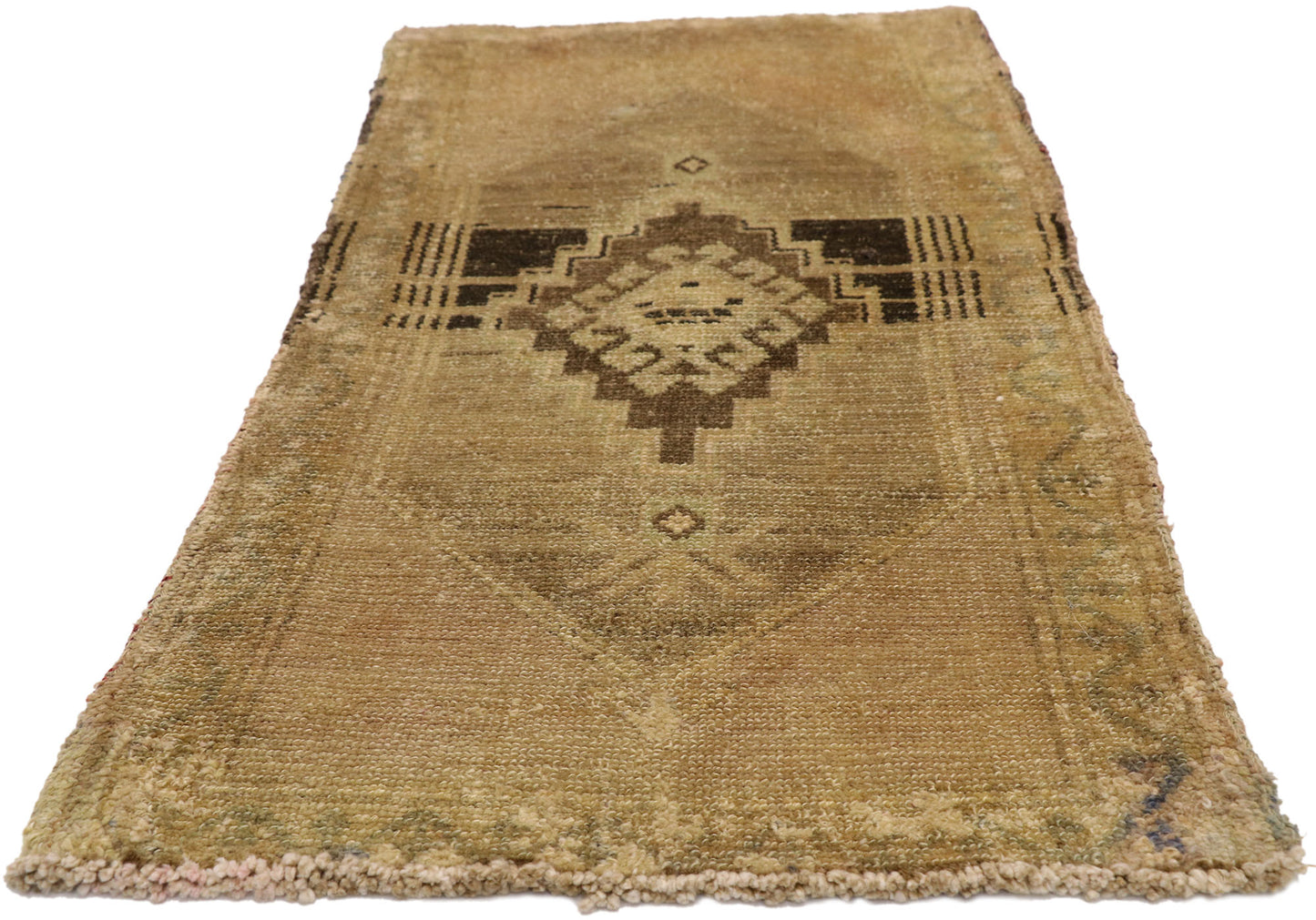 2 x 4 Vintage Turkish Yastik Rug 51431