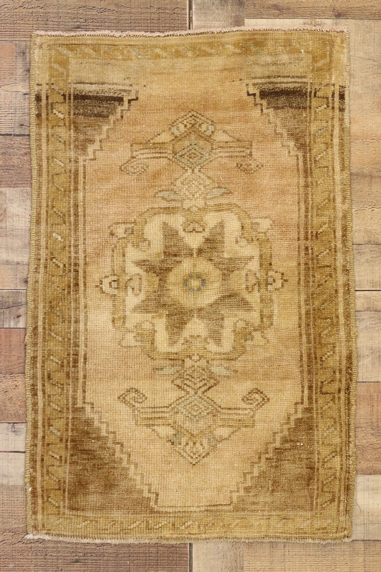 2 x 3 Vintage Turkish Yastik Rug 51436