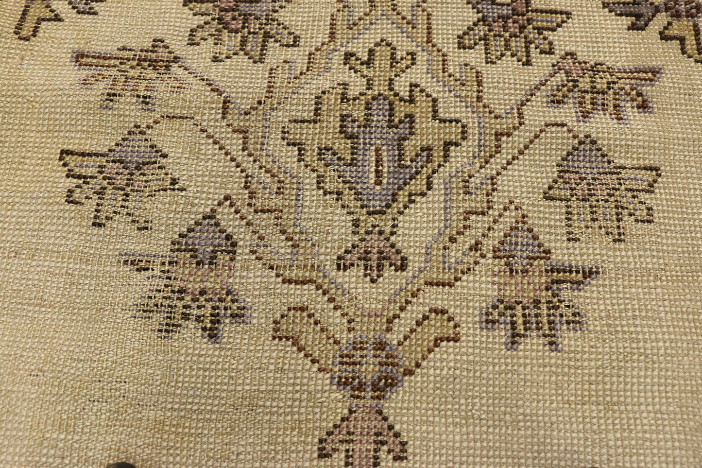8 x 10 Vintage Turkish Oushak Rug 51452