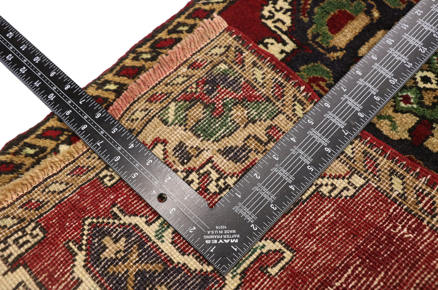 2 x 3 Vintage Turkish Yastik Rug 51473