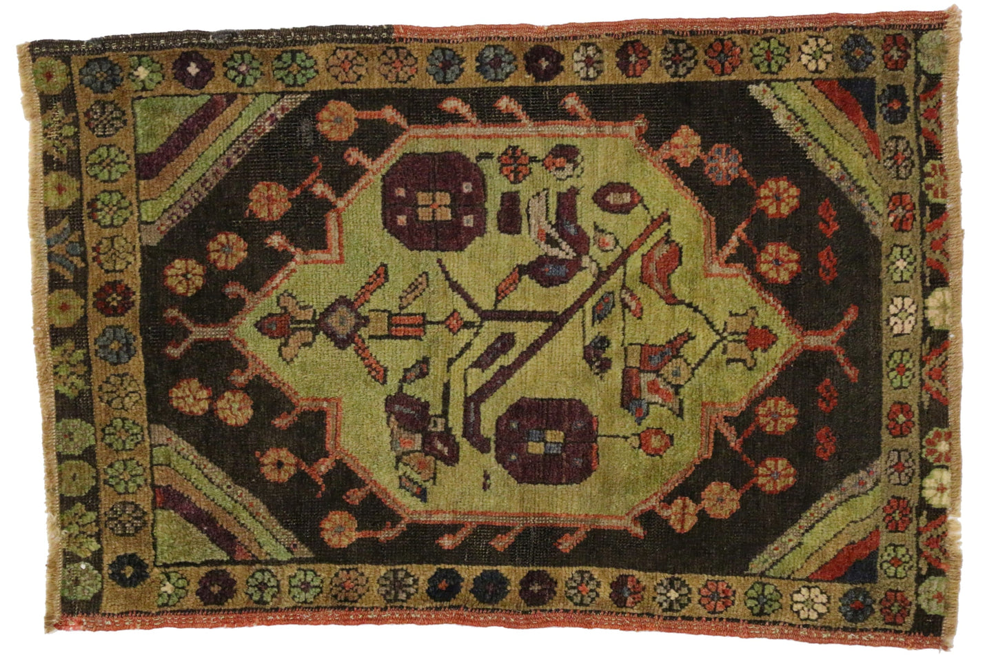 2 x 3 Vintage Yastik Rug 51495