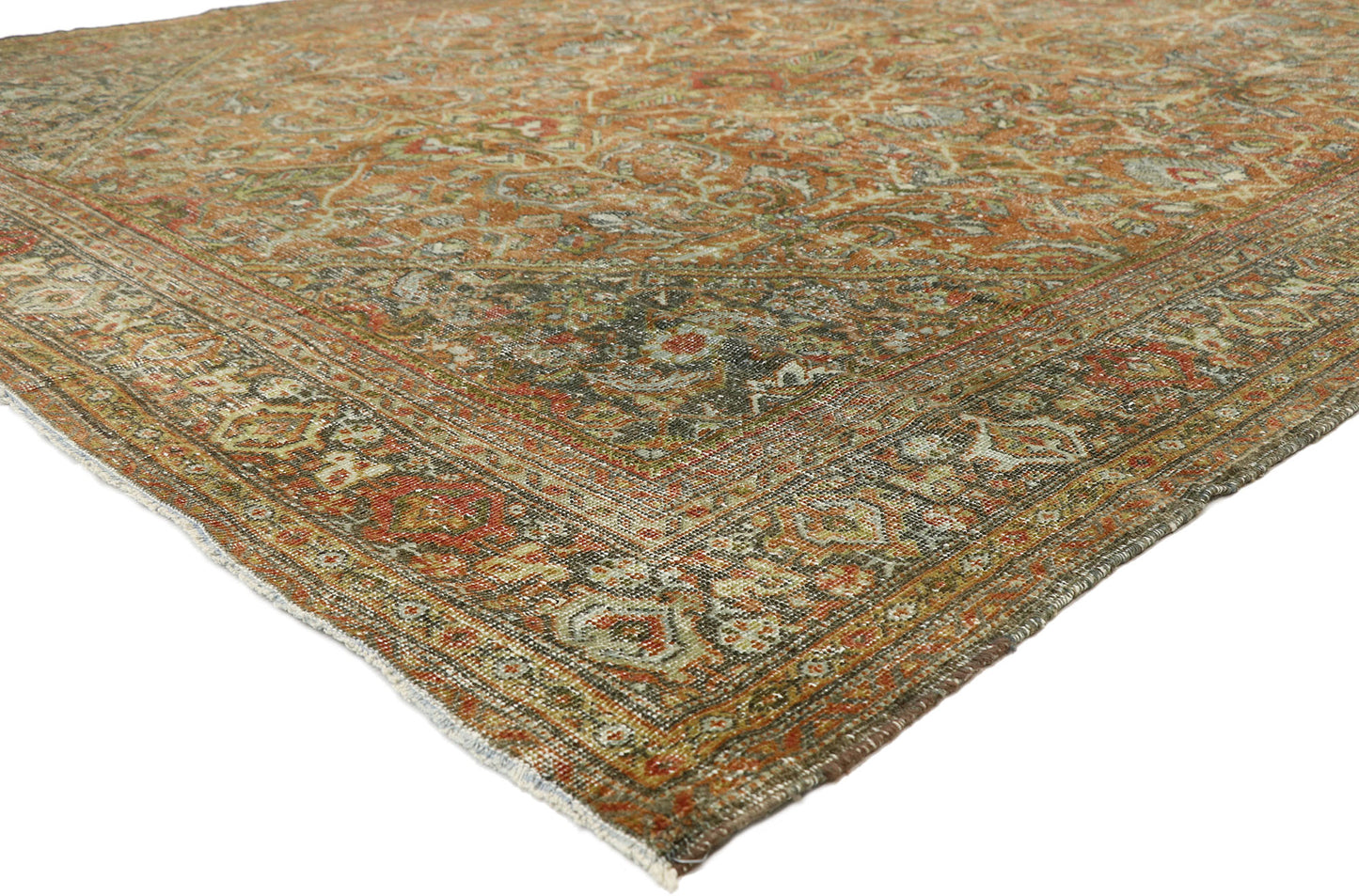 8 x 11 Antique Persian Mahal Rug 51522