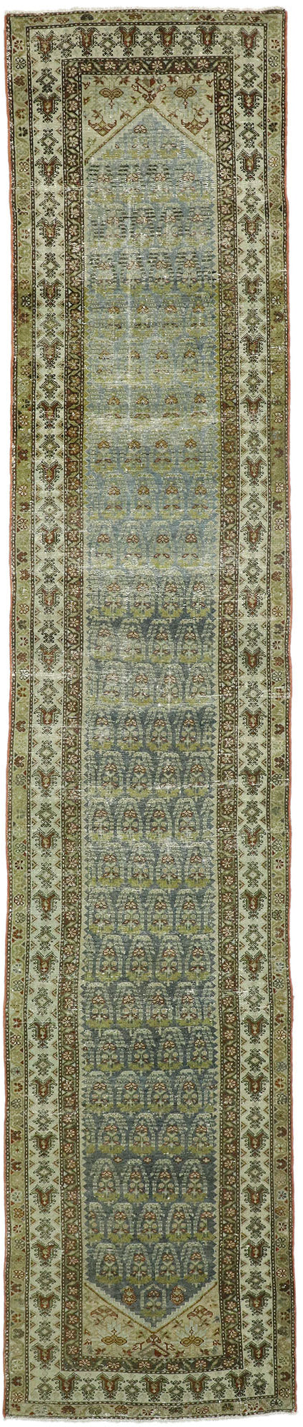 3 x 17 Antique Persian Malayer Rug 51524