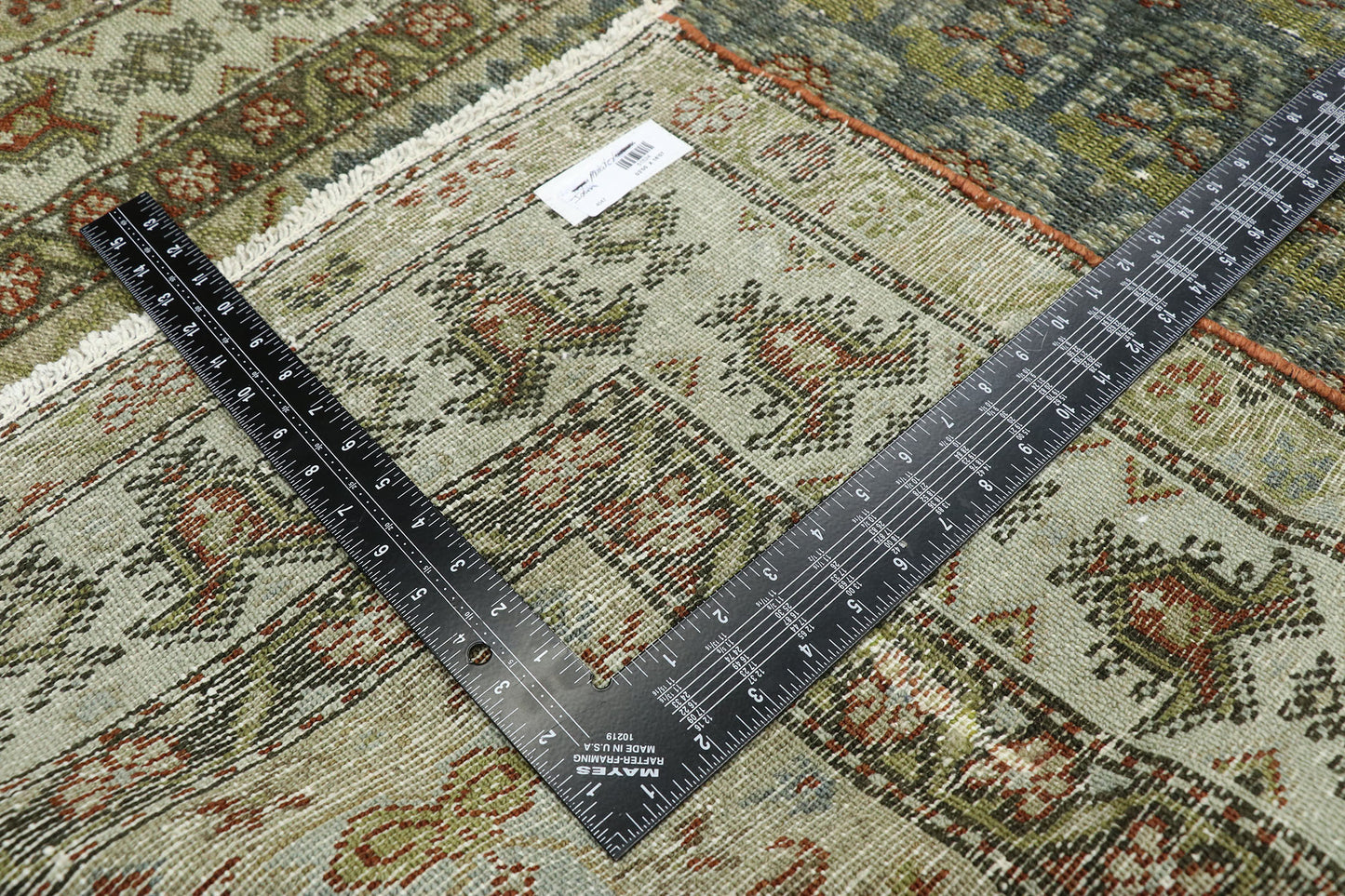 3 x 17 Antique Persian Malayer Rug 51524