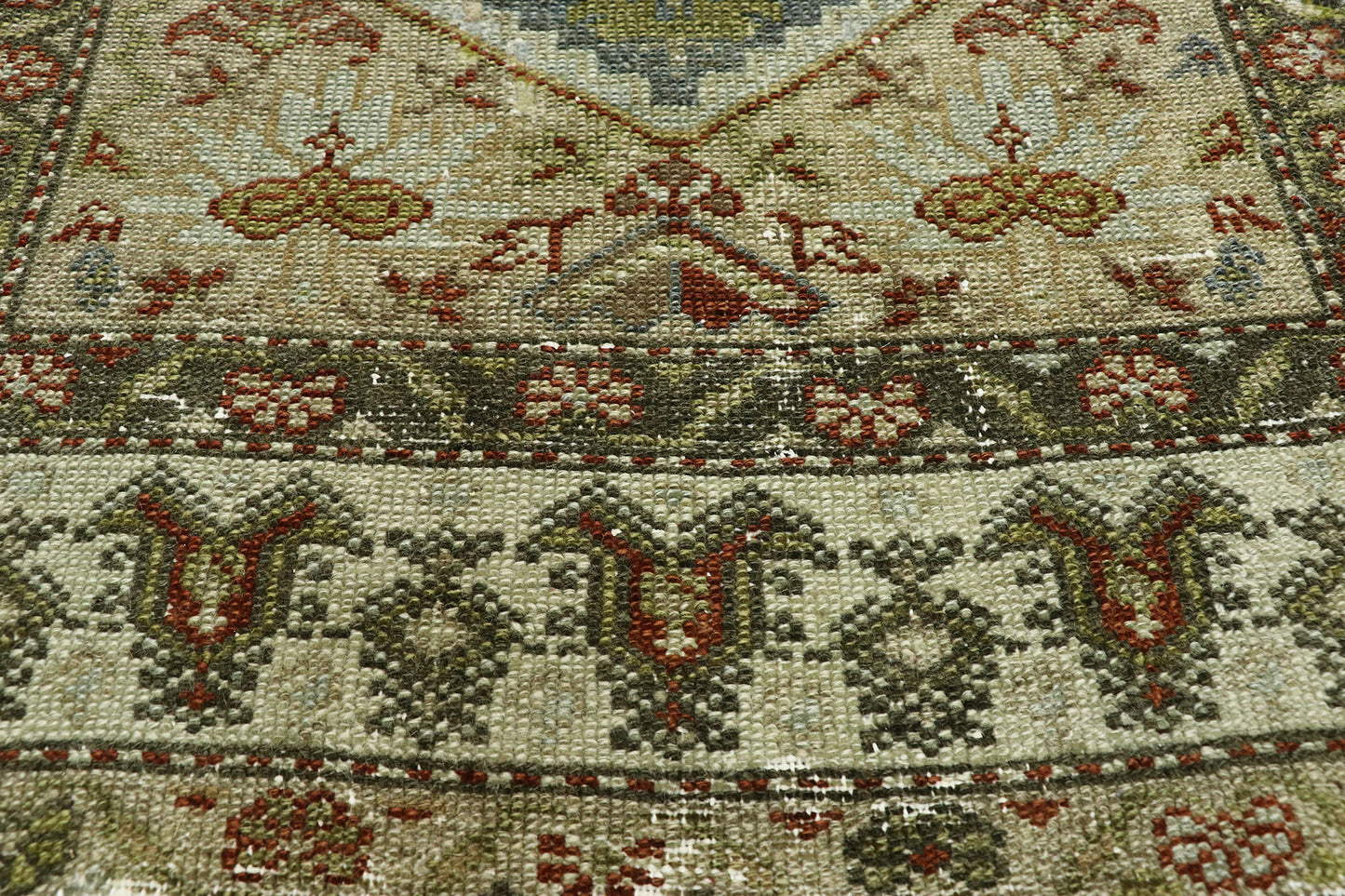3 x 17 Antique Persian Malayer Rug 51524