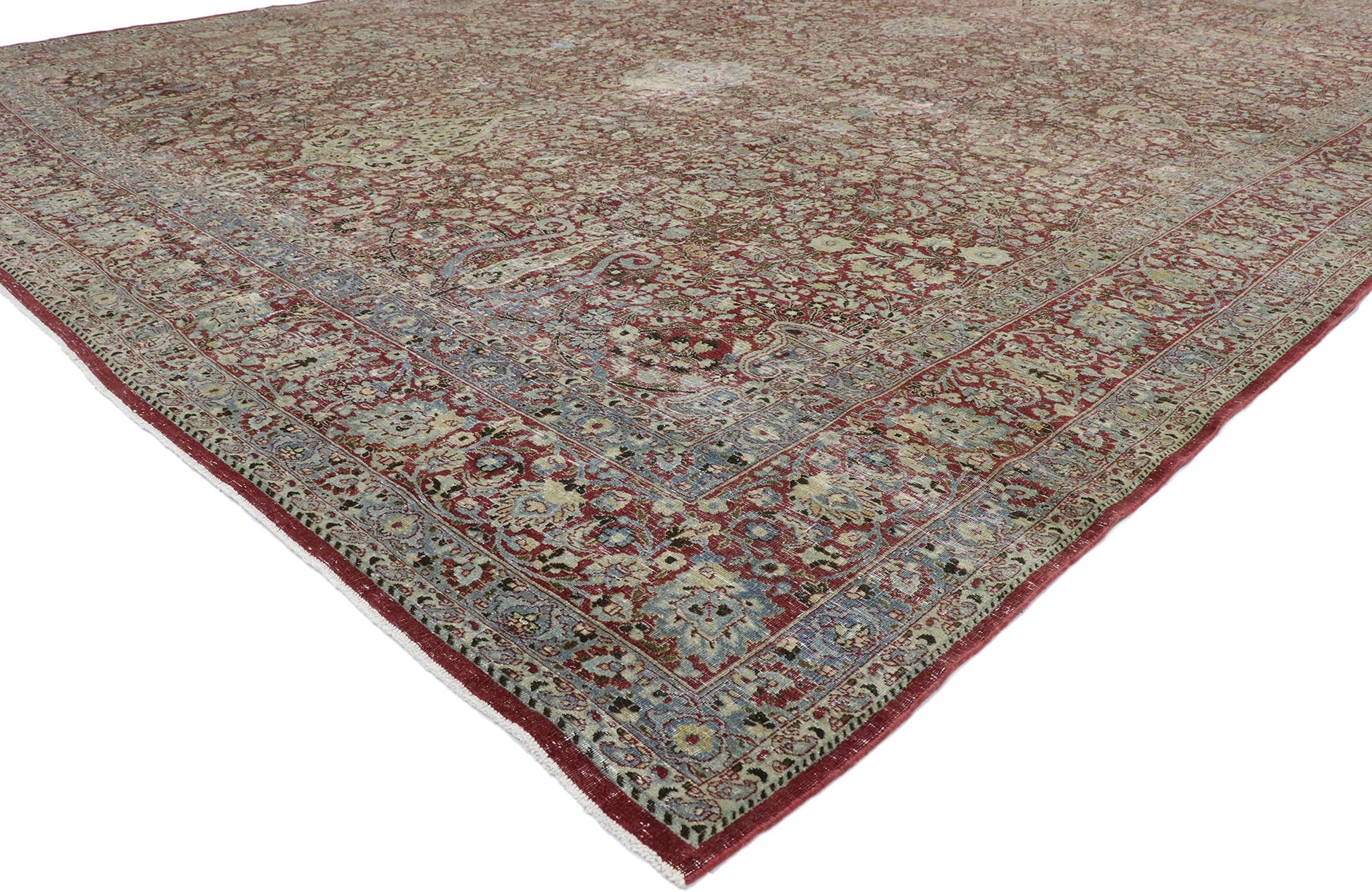 12 x 16 Antique Persian Kerman Rug 51527